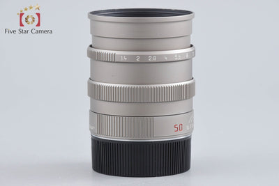 【中古】Leica ライカ SUMMILUX-M 50mm f/1.4 E46 チタン