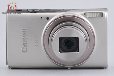 【中古】Canon キヤノン IXY 650 シルバー コンパクトデジタルカメラ 元箱付き