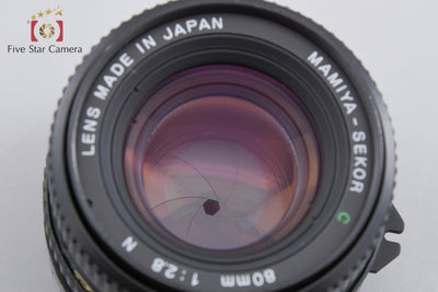 【中古】Mamiya マミヤ SEKOR C 80mm f/2.8 N 645用