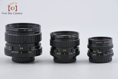 【中古】PENTAX ペンタックス 110 18mm f/2.8 + 24mm f/2.8 + 50mm f/2.8