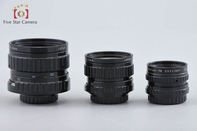 【中古】PENTAX ペンタックス 110 18mm f/2.8 + 24mm f/2.8 + 50mm f/2.8