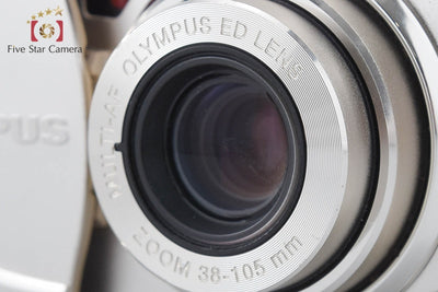 【中古】OLYMPUS オリンパス μ[mju:] METAL コンパクトフィルムカメラ