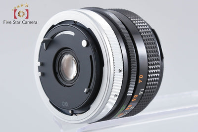 【中古】Canon キヤノン FD 28mm f/3.5 S.C.