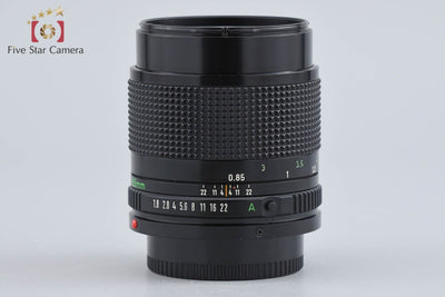 【中古】Canon キヤノン New FD 85mm f/1.8