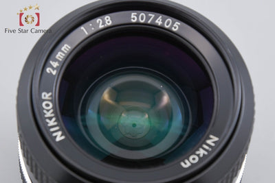 【中古】Nikon ニコン Ai NIKKOR 24mm f/2.8