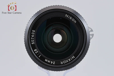 【中古】Nikon ニコン Ai NIKKOR 24mm f/2.8