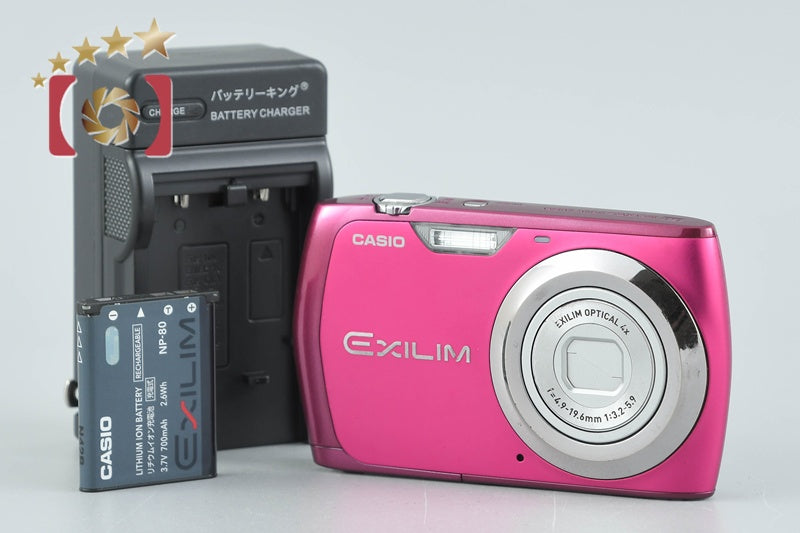 【中古】CASIO カシオ EXILIM EX-Z370 パープル コンパクトデジタルカメラ