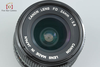 【中古】Canon キヤノン New FD 24mm f/2.8