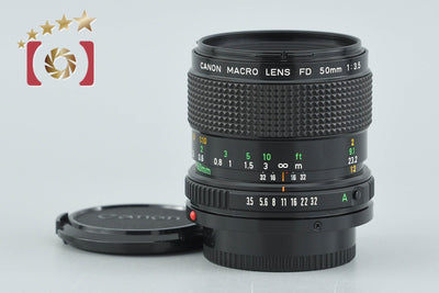 【中古】Canon キヤノン New FD 50mm f/3.5 MACRO