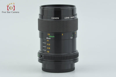 【中古】Canon キヤノン New FD 50mm f/3.5 MACRO