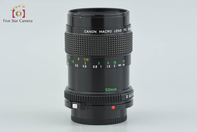 【中古】Canon キヤノン New FD 50mm f/3.5 MACRO