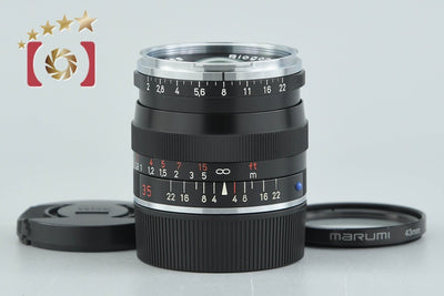 【中古】Carl Zeiss カールツァイス Biogon 35mm f/2 ZM T* ブラック ライカMマウント用