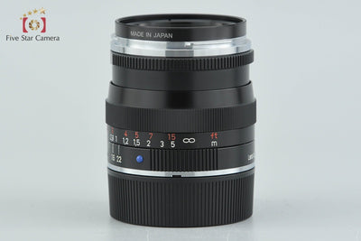 【中古】Carl Zeiss カールツァイス Biogon 35mm f/2 ZM T* ブラック ライカMマウント用