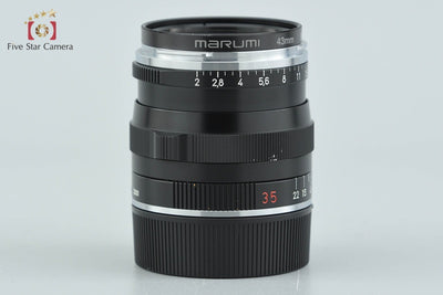 【中古】Carl Zeiss カールツァイス Biogon 35mm f/2 ZM T* ブラック ライカMマウント用