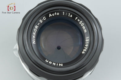 【中古】Nikon ニコン NIKKOR-S.C Auto 50mm f/1.4