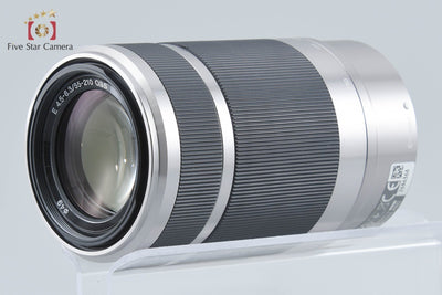 【中古】SONY ソニー E 55-210mm f/4.5-6.3 OSS SEL55210 シルバー