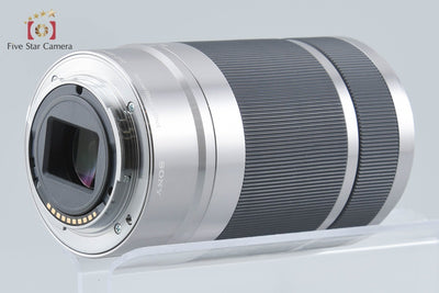 【中古】SONY ソニー E 55-210mm f/4.5-6.3 OSS SEL55210 シルバー