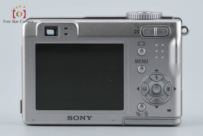 【中古】SONY ソニー Cyber-shot DSC-W5 シルバー コンパクトデジタルカメラ