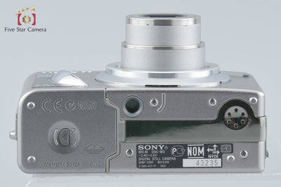 【中古】SONY ソニー Cyber-shot DSC-W5 シルバー コンパクトデジタルカメラ