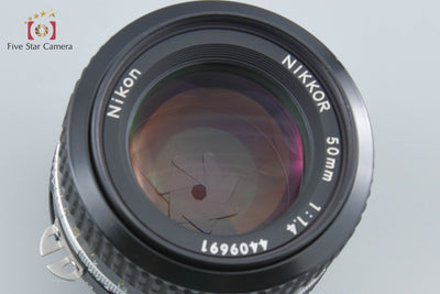 【中古】Nikon ニコン Ai NIKKOR 50mm f/1.4