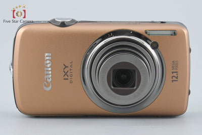 【中古】Canon キヤノン IXY Digital 930 IS ブラウン コンパクトデジタルカメラ 元箱付き