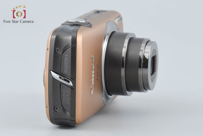 【中古】Canon キヤノン IXY Digital 930 IS ブラウン コンパクトデジタルカメラ 元箱付き