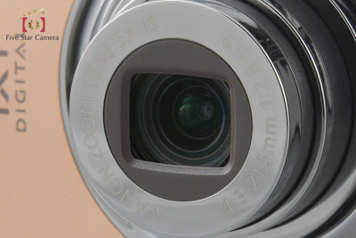 【中古】Canon キヤノン IXY Digital 930 IS ブラウン コンパクトデジタルカメラ 元箱付き