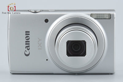 【中古】Canon キヤノン IXY 210 シルバー コンパクトデジタルカメラ