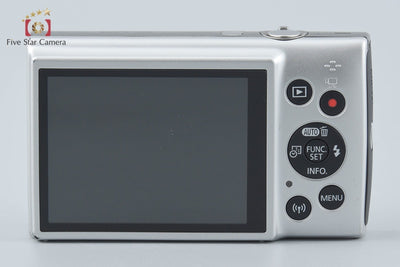 【中古】Canon キヤノン IXY 210 シルバー コンパクトデジタルカメラ