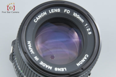 【中古】Canon キヤノン New FD 100mm f/2.8