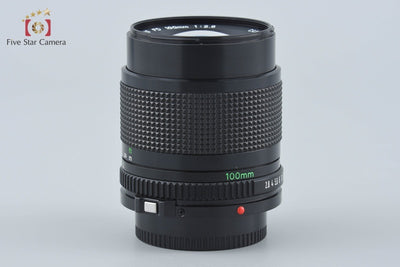 【中古】Canon キヤノン New FD 100mm f/2.8