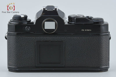【中古】Nikon ニコン FE ブラック + NIKKOR-S Auto 50mm f/1.4 Ai改