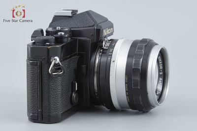 【中古】Nikon ニコン FE ブラック + NIKKOR-S Auto 50mm f/1.4 Ai改