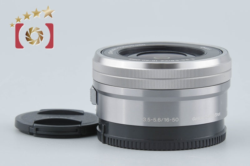 【中古】SONY ソニー E PZ 16-50mm f/3.5-5.6 OSS SELP1650 シルバー