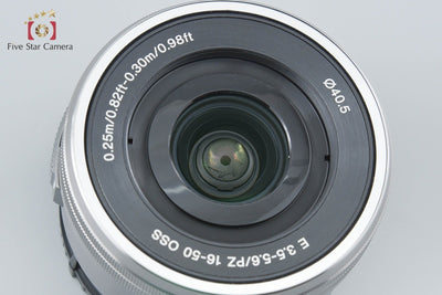 【中古】SONY ソニー E PZ 16-50mm f/3.5-5.6 OSS SELP1650 シルバー