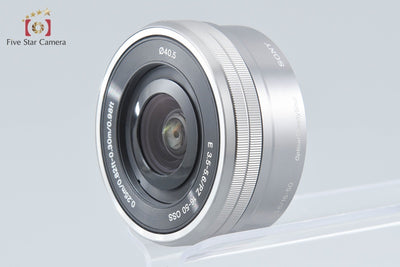 【中古】SONY ソニー E PZ 16-50mm f/3.5-5.6 OSS SELP1650 シルバー