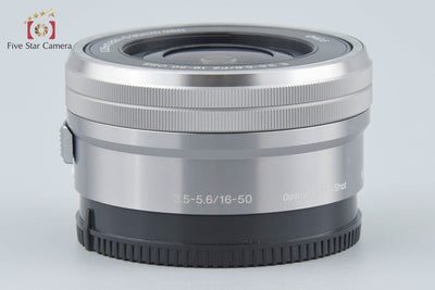 【中古】SONY ソニー E PZ 16-50mm f/3.5-5.6 OSS SELP1650 シルバー