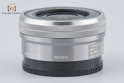 【中古】SONY ソニー E PZ 16-50mm f/3.5-5.6 OSS SELP1650 シルバー