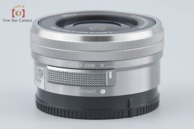 【中古】SONY ソニー E PZ 16-50mm f/3.5-5.6 OSS SELP1650 シルバー