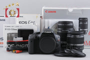 【中古】Canon キヤノン EOS Kiss X4 ダブルズームキット シャッター回数僅少 元箱付き