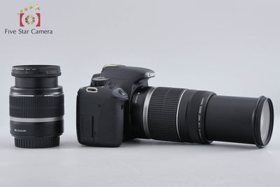 【中古】Canon キヤノン EOS Kiss X4 ダブルズームキット シャッター回数僅少 元箱付き