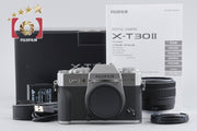 【中古】FUJIFILM 富士フイルム X-T30 II 15-45mm レンズキット シルバー 元箱付き