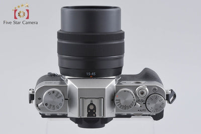 【中古】FUJIFILM 富士フイルム X-T30 II 15-45mm レンズキット シルバー 元箱付き