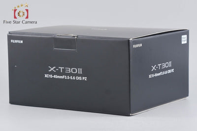 【中古】FUJIFILM 富士フイルム X-T30 II 15-45mm レンズキット シルバー 元箱付き