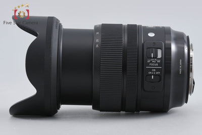 【中古】SIGMA シグマ Art 24-70mm f/2.8 DG OS HSM キヤノン用