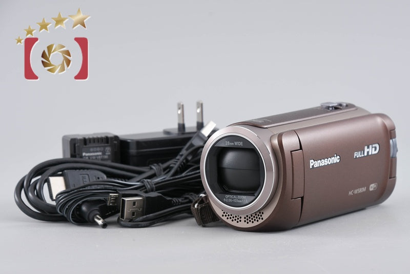 【中古】Panasonic パナソニック HC-W580M ブラウン ビデオカメラ