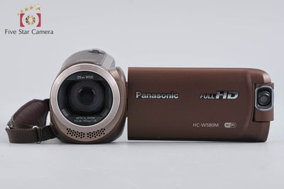 【中古】Panasonic パナソニック HC-W580M ブラウン ビデオカメラ