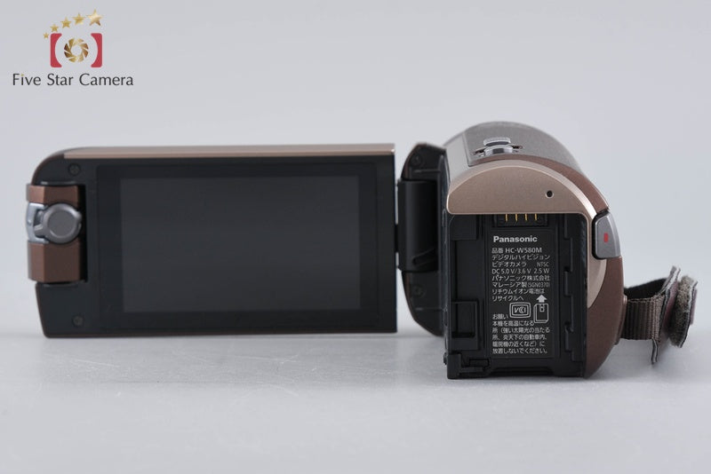 Panasonic HC-W580M デジタルビデオカメラ ブラウン 中古】Panasonic パナソニック HC-W580M ブラウン ビデオカメラ – Five