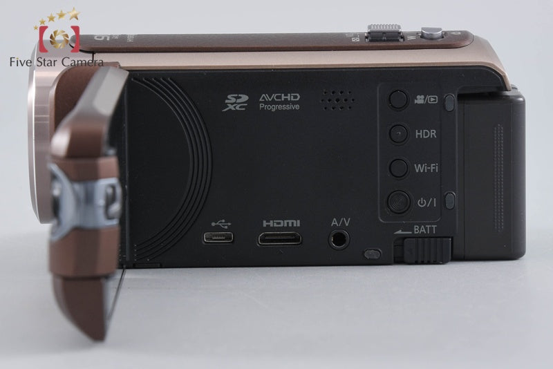 中古】Panasonic パナソニック HC-W580M ブラウン ビデオカメラ – Five