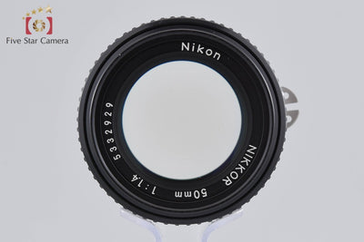 【中古】Nikon ニコン Ai-S NIKKOR 50mm f/1.4